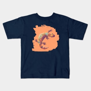 Sculpted By The Sand - Gila Monster Kids T-Shirt